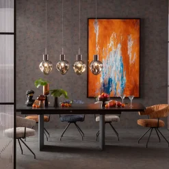 New KARE Design Krzesło z podłokietnikami obrotowe w kolorze brązowym nogi czarne 58x78 cm - KARE