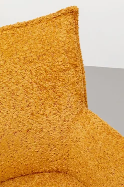 Online KARE Design Krzesło z podłokietnikami pomarańczowe z czarnymi nogami 60x87 cm - KARE