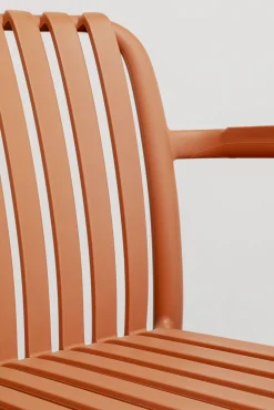 Best KARE Design Krzesło z podłokietnikami Porto Santo Terracotta - KARE