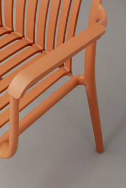 Best KARE Design Krzesło z podłokietnikami Porto Santo Terracotta - KARE