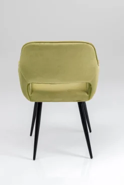 Best KARE Design Krzesło z podłokietnikami San Francisco 59x82 cm jasnozielone - KARE