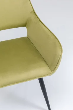 Best KARE Design Krzesło z podłokietnikami San Francisco 59x82 cm jasnozielone - KARE