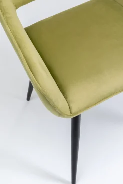 Best KARE Design Krzesło z podłokietnikami San Francisco 59x82 cm jasnozielone - KARE