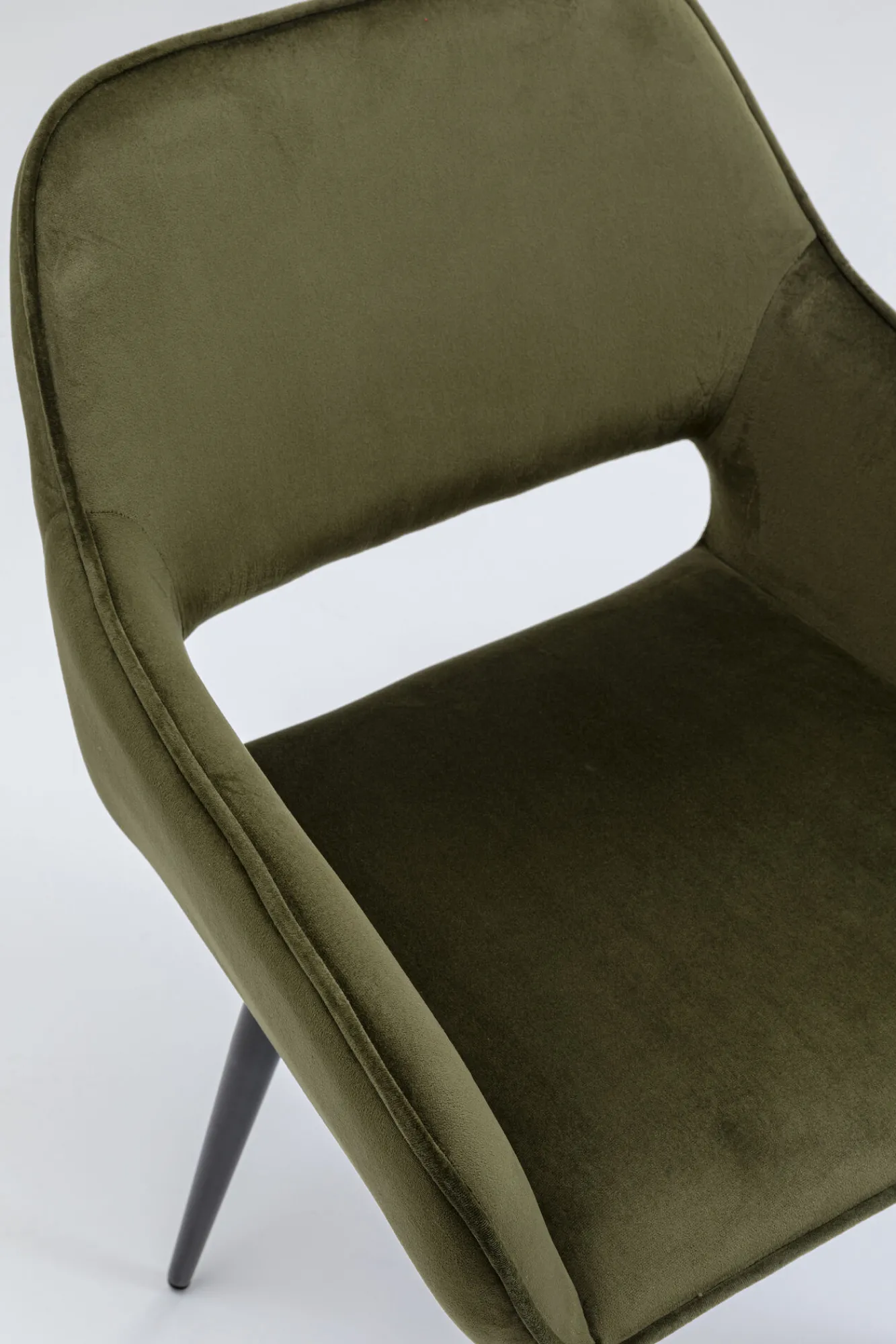 Best KARE Design Krzesło z podłokietnikami San Francisco 59x82 cm ciemnozielone - KARE