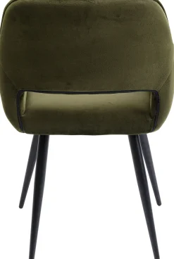 Best KARE Design Krzesło z podłokietnikami San Francisco 59x82 cm ciemnozielone - KARE
