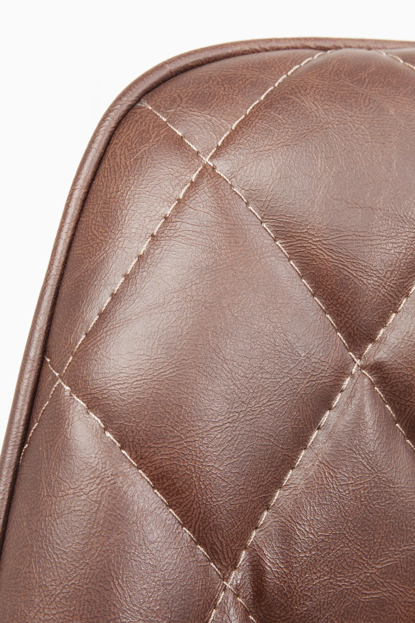 New KARE Design Krzesło z podłokietnikami San Remo 59x79 cm brązowe ekoskóra - KARE