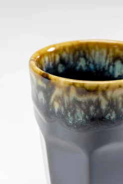 New KARE Design Kubek bez ucha kamionkowy ciemnoniebieski 12 cm - KARE