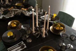 New KARE Design Kubek bez ucha z porcelany czarno-złoty 200 ml - KARE