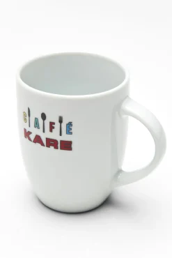 Sale KARE Design Kubek Kare biały z nadrukiem - KARE