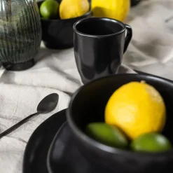 Clearance KARE Design Kubek Organic 13x11 cm czarny - KARE