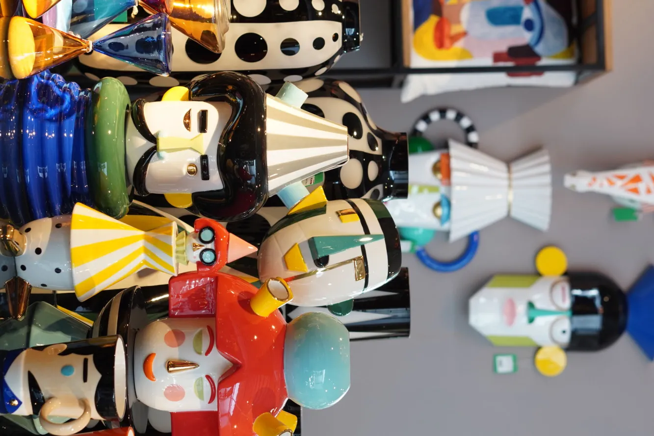 New KARE Design Kubek Sir Ø9x13 cm kolorowy - KARE