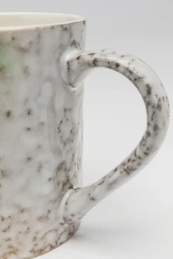 Clearance KARE Design Kubek z uchem 350 ml żółty wzór - KARE