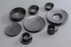 Best KARE Design Kubek z uchem czarny kamionkowy 380 ml - KARE