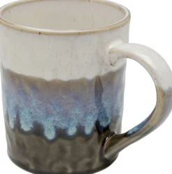 Outlet KARE Design Kubek z uchem kamionka 350 ml dół brązowy - KARE