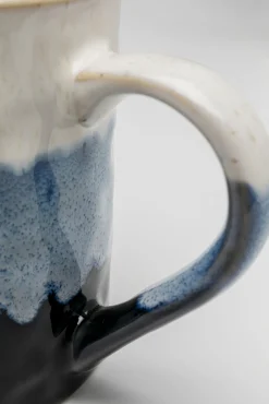 Outlet KARE Design Kubek z uchem kamionka 350 ml dół brązowy - KARE