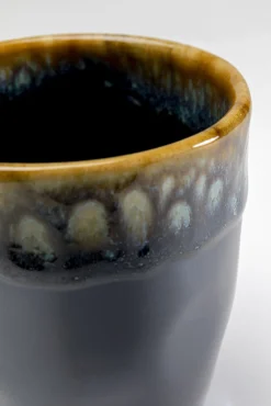 Best KARE Design Kubek z uchem kamionkowy ciemnoniebieski 370 ml - KARE