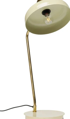 Best KARE Design Lampa biurkowa jasnozielono-złota stalowa 56 cm - KARE