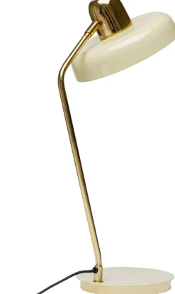Best KARE Design Lampa biurkowa jasnozielono-złota stalowa 56 cm - KARE
