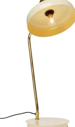 Best KARE Design Lampa biurkowa jasnozielono-złota stalowa 56 cm - KARE