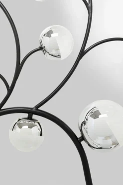 Hot KARE Design Lampa ścienna czarna klosze lustrzane 185x110 cm - KARE