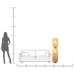 Clearance KARE Design Lampa podłogowa Aloha 136cm - KARE