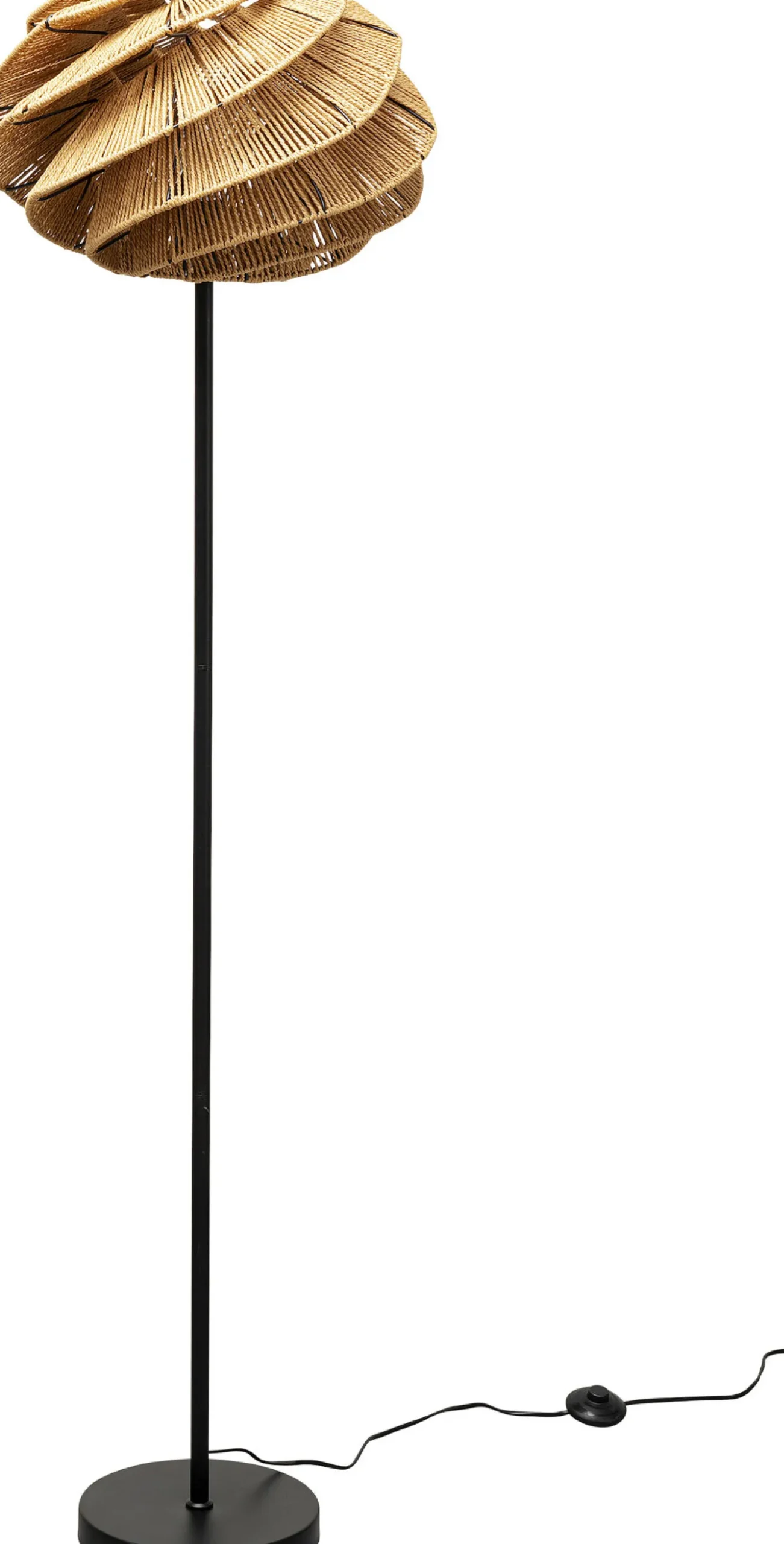 Outlet KARE Design Lampa podłogowa Aloha Whirl 160cm - KARE