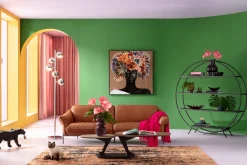 Clearance KARE Design Lampa podłogowa Animal Bagheera 85x40 cm czarna - KARE