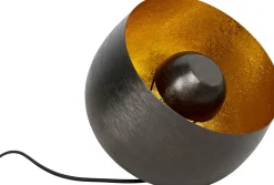 Outlet KARE Design Lampa podłogowa Apollon Smooth Ø28 cm czarna - KARE