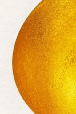 Clearance KARE Design Lampa podłogowa Apollon Smooth Ø35 cm złota - KARE