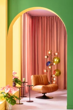 Discount KARE Design Lampa podłogowa Balloon Colore 95x160 cm kolorowa - KARE