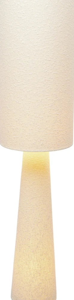Online KARE Design Lampa podłogowa beżowa lniana boucle 130 cm - KARE