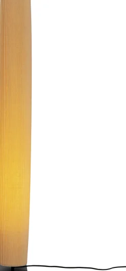 New KARE Design Lampa podłogowa beżowa podstawa czarna 26x120 cm - KARE