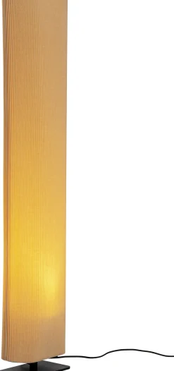 New KARE Design Lampa podłogowa beżowa podstawa czarna 26x120 cm - KARE