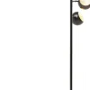 Fashion KARE Design Lampa podłogowa Calotta czarna 5-lite 180cm - KARE