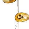 New KARE Design Lampa podłogowa czarno-złota glamour 2xE27 202 cm - KARE