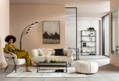 Clearance KARE Design Lampa podłogowa Five Fingers 86x201 cm czarna - KARE