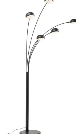 Clearance KARE Design Lampa podłogowa Five Fingers 86x201 cm czarna - KARE