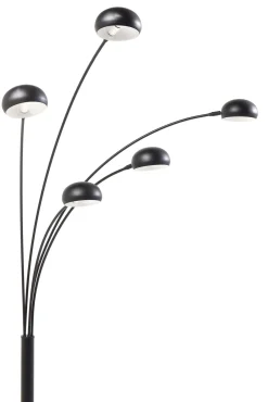 Clearance KARE Design Lampa podłogowa Five Fingers 86x201 cm czarna - KARE