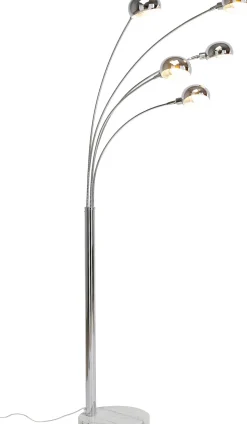 Sale KARE Design Lampa podłogowa Five Fingers 122x220 cm chromowa - KARE