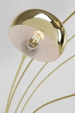 Hot KARE Design Lampa podłogowa Five Fingers 100x220 cm mosiężna - KARE