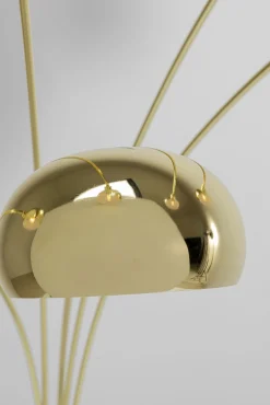 Hot KARE Design Lampa podłogowa Five Fingers 100x220 cm mosiężna - KARE