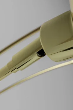 Hot KARE Design Lampa podłogowa Five Fingers 100x220 cm mosiężna - KARE