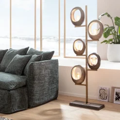 Online KARE Design Lampa podłogowa Five Loops 57x173 cm - KARE