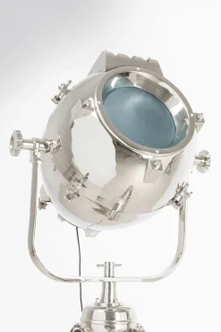 Best KARE Design Lampa podłogowa Movie 230 cm trójnóg drewno mango i aluminium - KARE