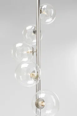 Hot KARE Design Lampa podłogowa Scal Balls 28x160 cm srebrna - KARE