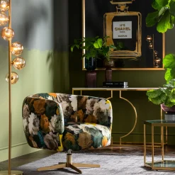 Online KARE Design Lampa podłogowa Scal Balls 28x160 cm mosiężna - KARE