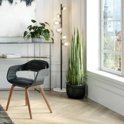 Clearance KARE Design Lampa podłogowa Scal Balls 28x160 cm czarna - KARE