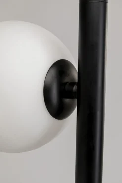 Hot KARE Design Lampa podłogowa Scala Balls Milky Black 160cm - KARE