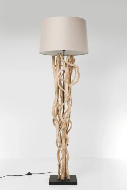 Outlet KARE Design Lampa podłogowa Scultra 55x158 cm naturalna - KARE