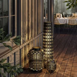 Online KARE Design Lampa podłogowa Sultan Cone Ø31x120 cm czarna - KARE